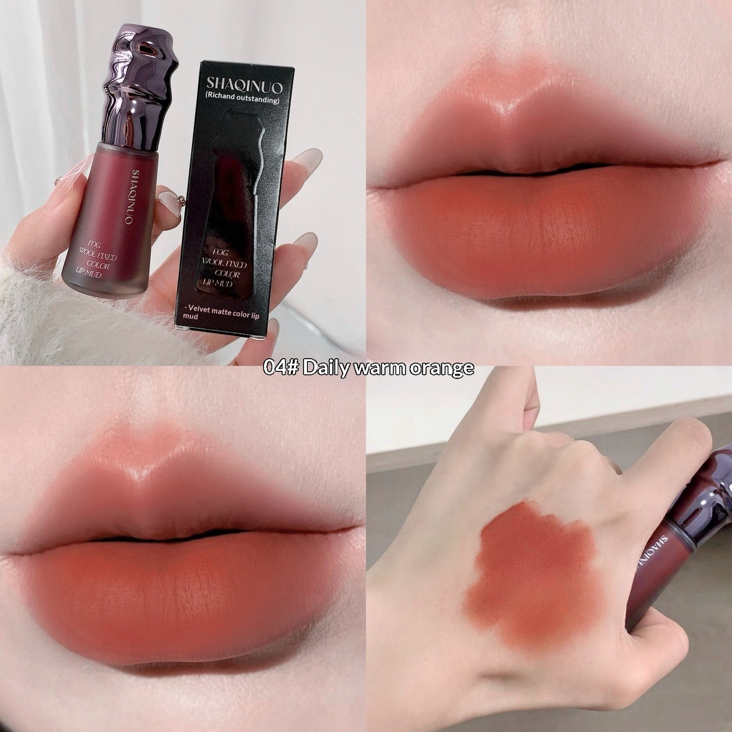 Mist Velvet Color-Fixing Matte Lip Glaze Lipstick That Makes Your Skin Look Fairer