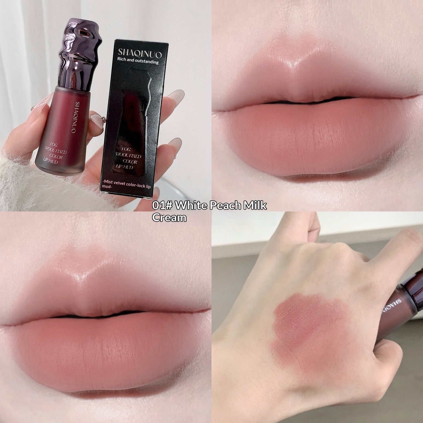 Mist Velvet Color-Fixing Matte Lip Glaze Lipstick That Makes Your Skin Look Fairer