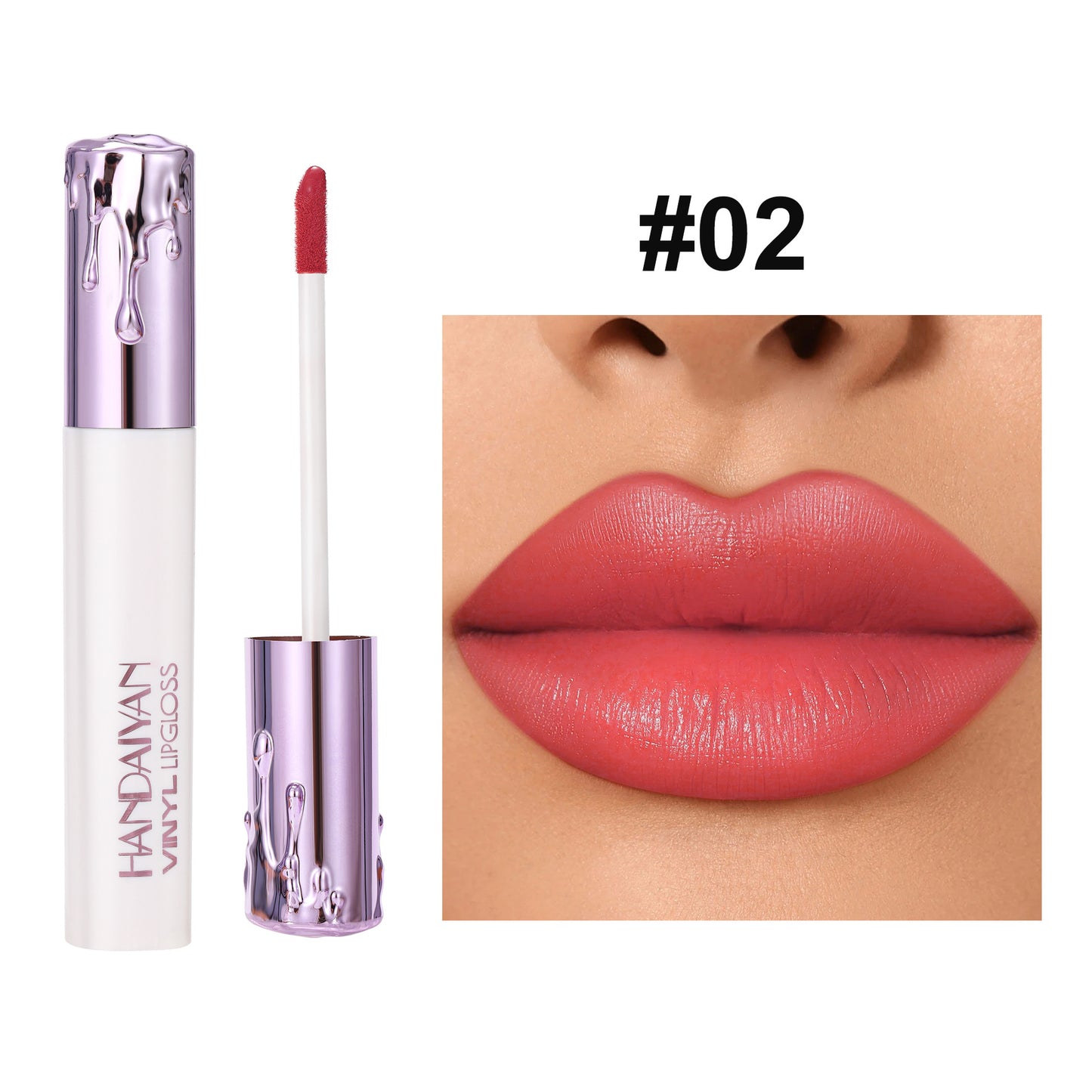 Matte Lip Gloss Long Lasting Waterproof No Stain On Cup